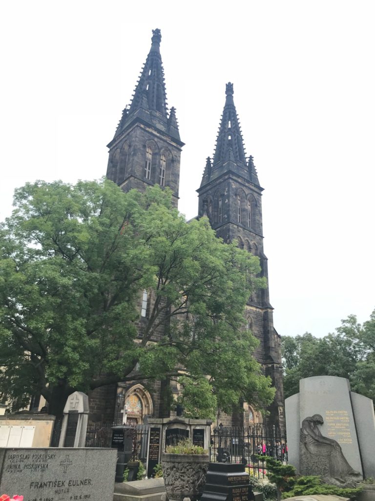 igreja gótica em Vysehard